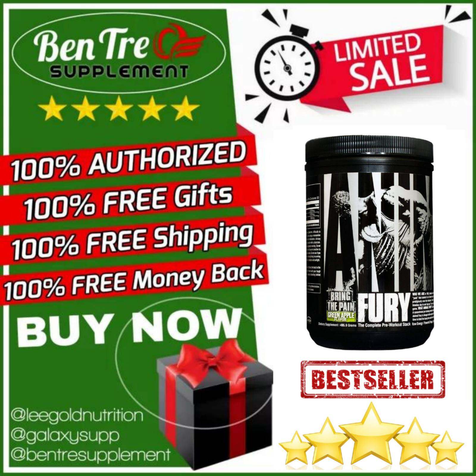 Animal fury pre workout tăng sức mạnh kết hợp bcaa