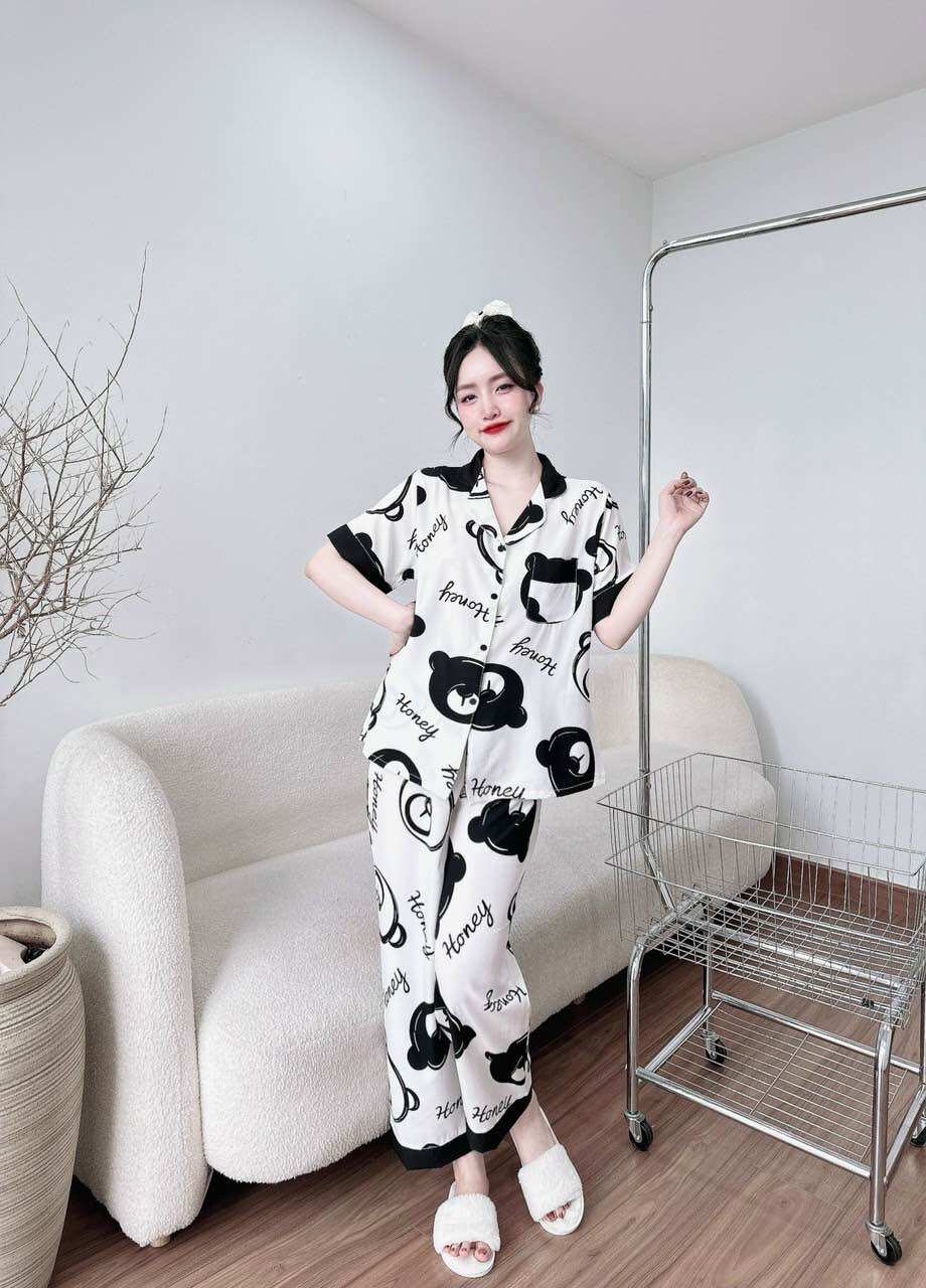Đồ bộ Lụa Nhật sang trọng Bigsize 50-100kg chất mềm rũ Y