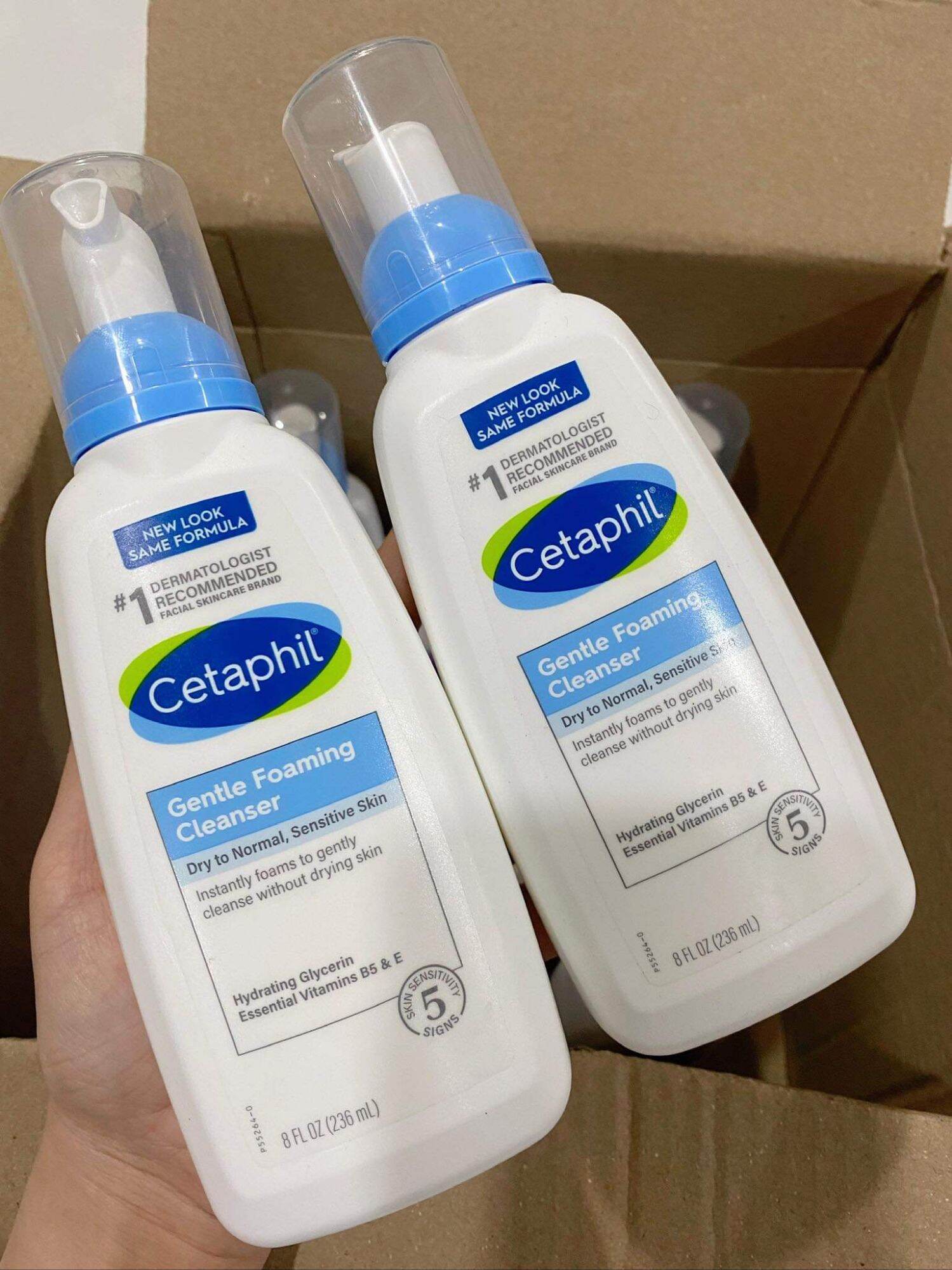 Sữa rửa mặt tạo bọt CETAPHIL Gentle Foaming Cleanser/Foaming