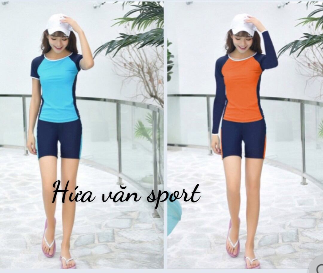  Bộ bơi nữ kín đáo tay ngắn,tay dài quần lửng và tay dài quần dài 35 tới 90kg nhắn tin chọn màu  