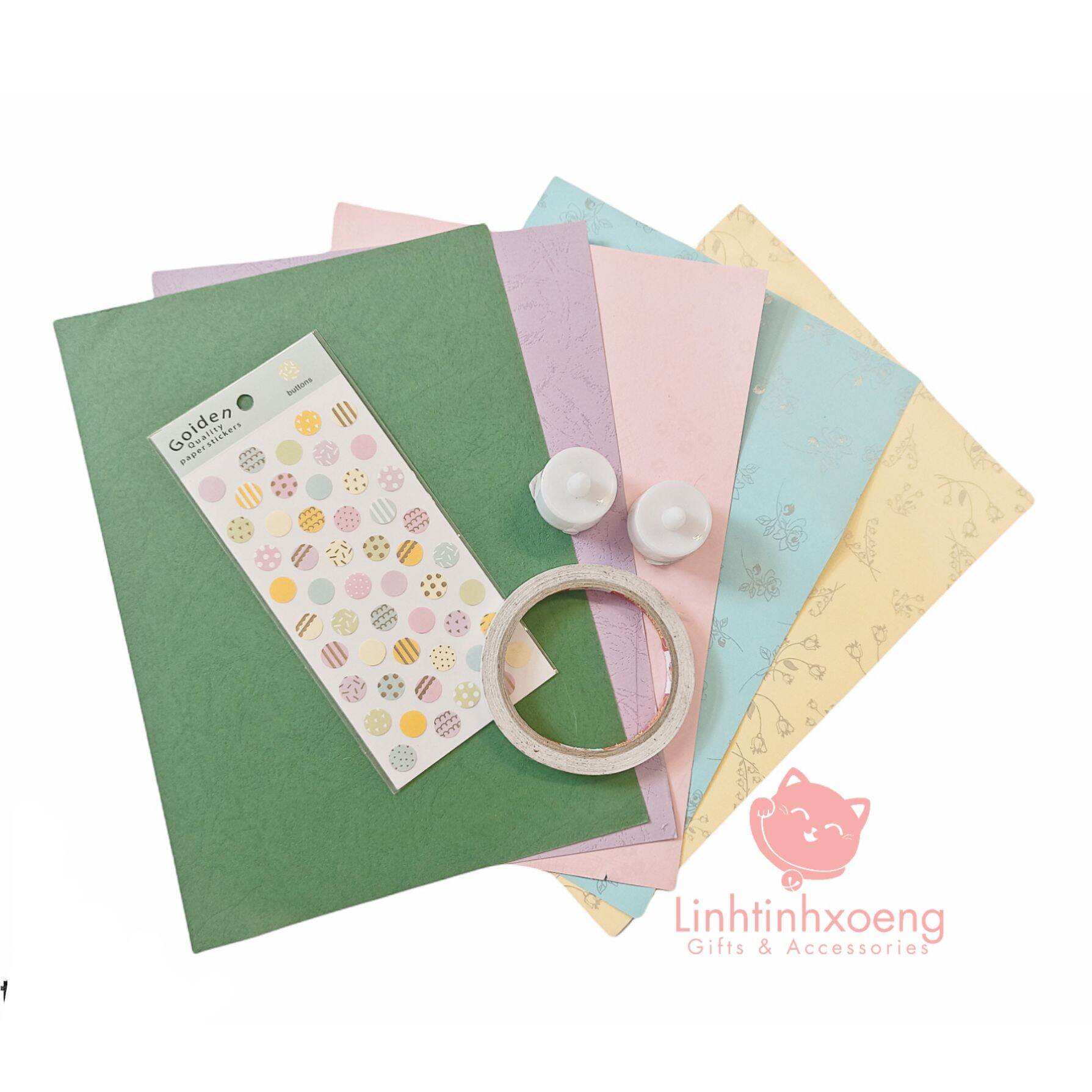 Set làm đèn lồng trung thu handmade cho bé #linhtinhxoeng