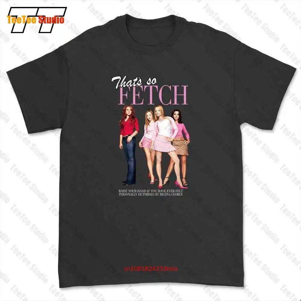 Áo Thun Mean Bé Gáis That'S So Fetch 5Y42 Unisex Thường Ngày Mùa Hè 2024 Áo Thun Cotton Phong Cách Đ