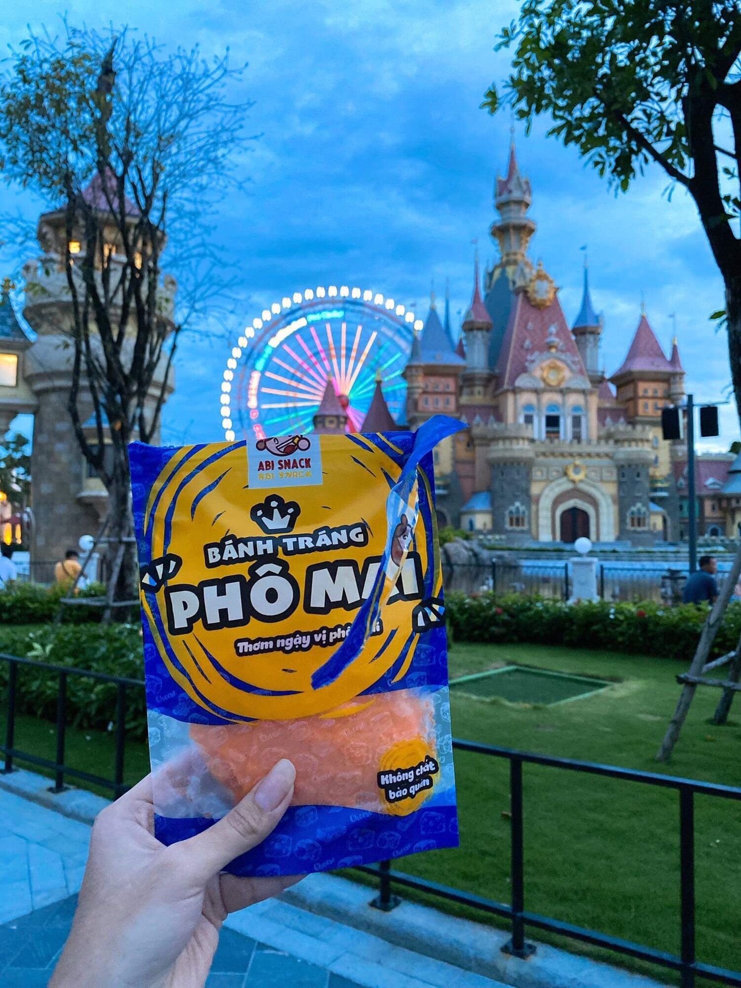 [HCM]BÁNH TRÁNG NGỌT ABI VỊ PHÔ MAI