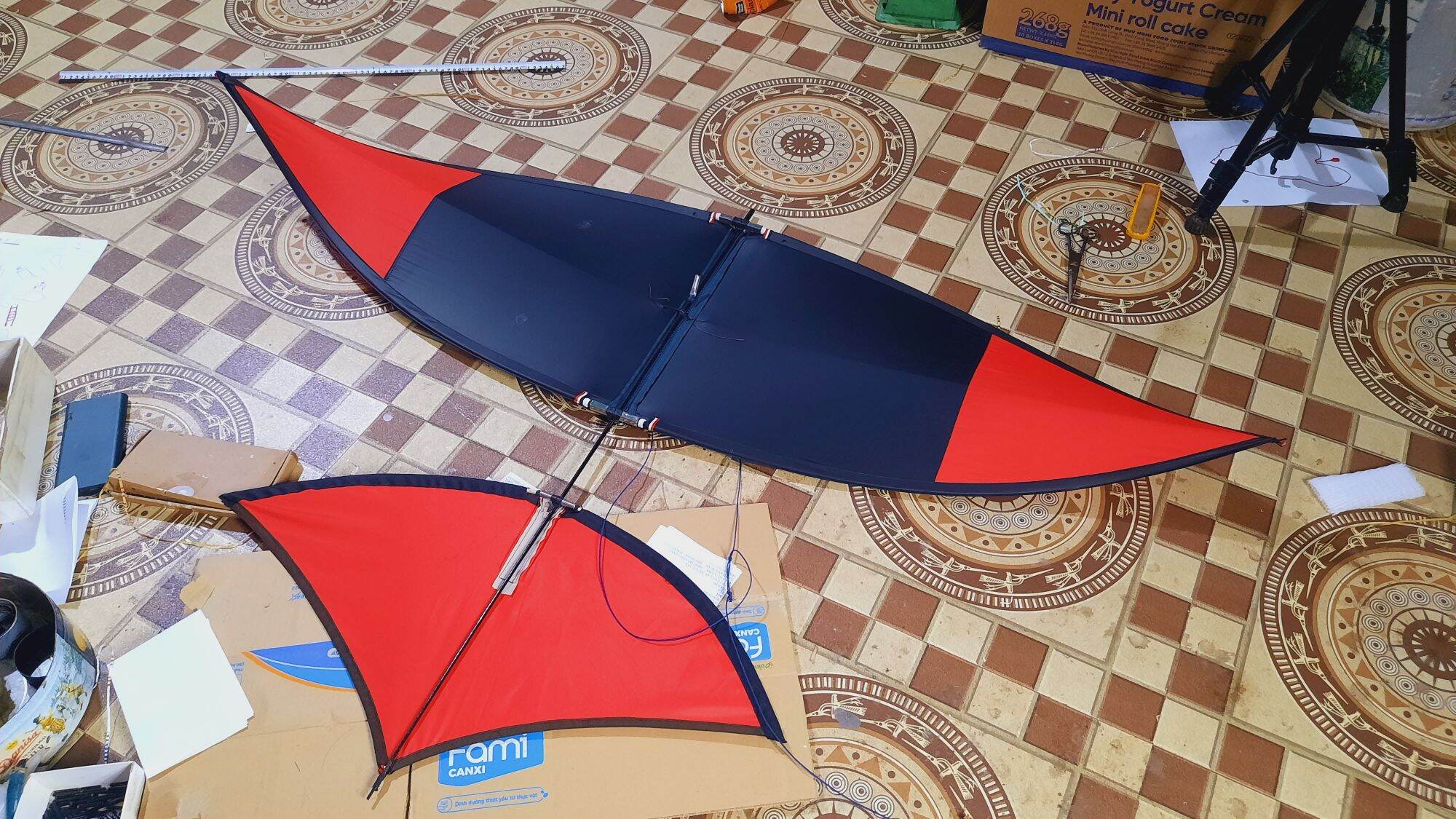 diều lắp ghép cacbon 1m6