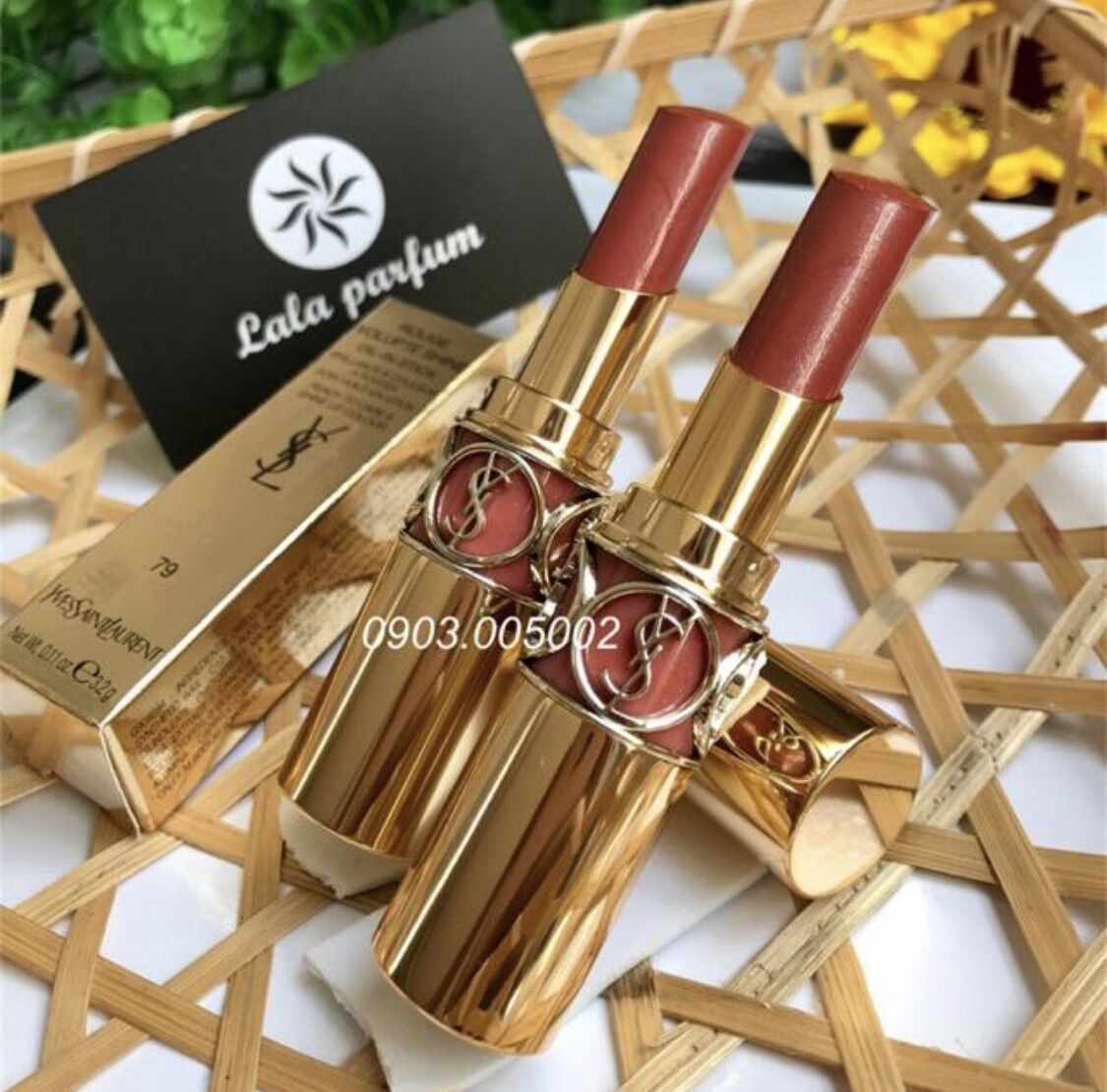 Màu mới.Son YSL Volupte Shine 79( son dưỡng)