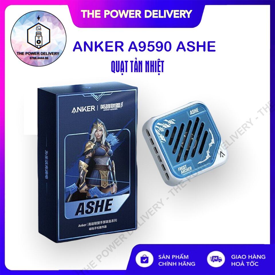 Anker A9590 bản Liên minh huyền thoại Ashe Tản nhiệt từ tính Tản nhiệt