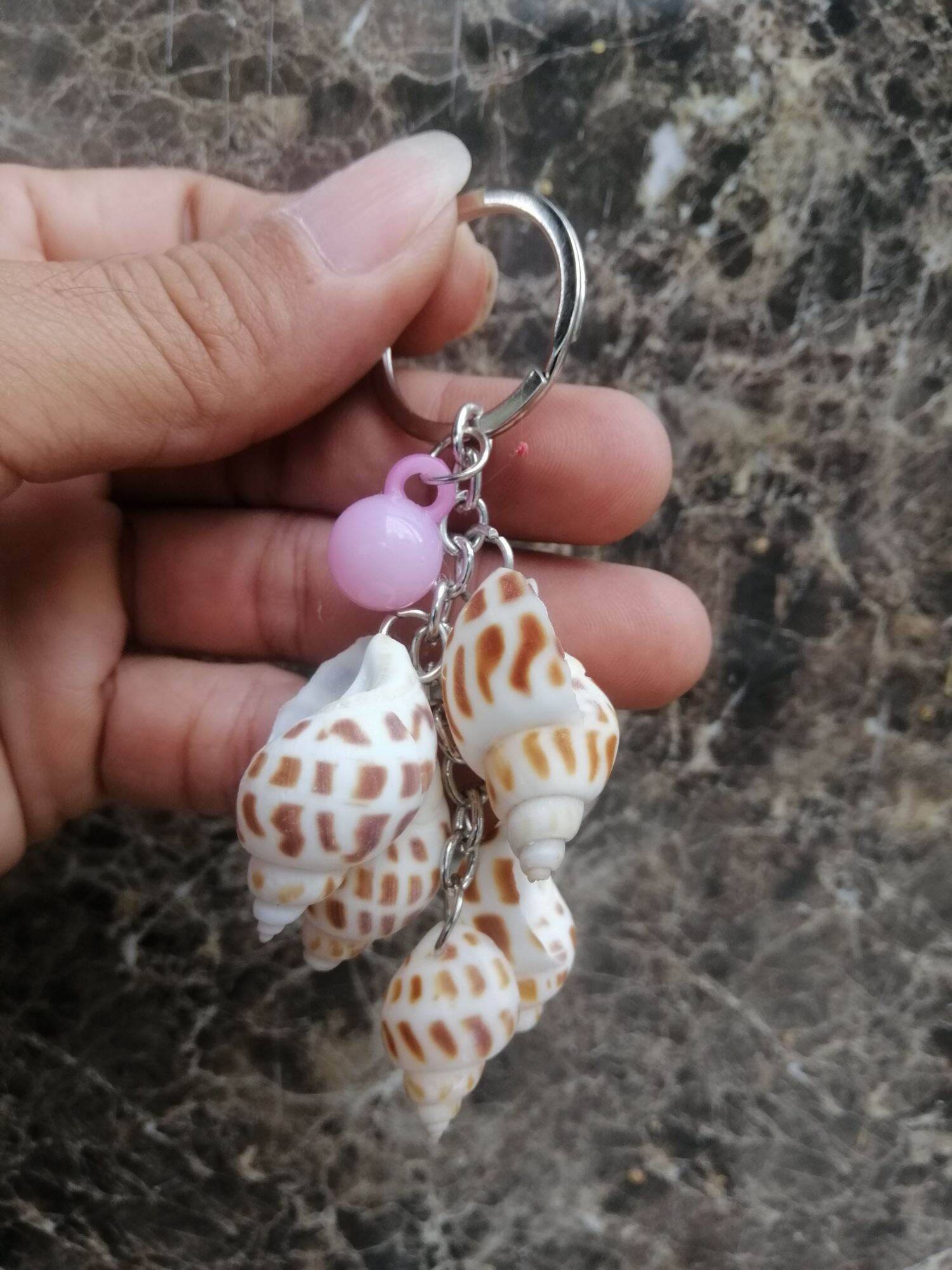 MÓC KHÓA VỎ ỐC HƯƠNG HANDMADE