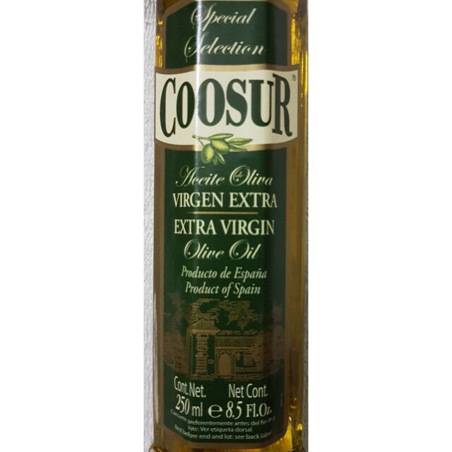 Dầu oliu Extra virgin Coosur 250ml