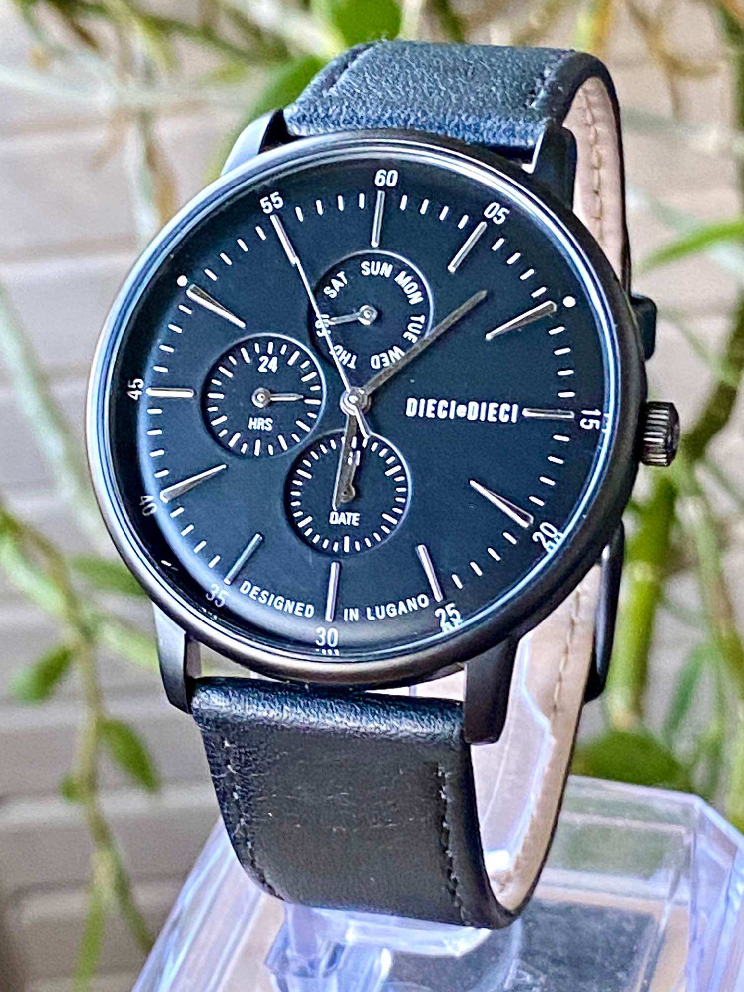 Đồng hồ nam 6 kim máy pin SEIKO Japan size-39