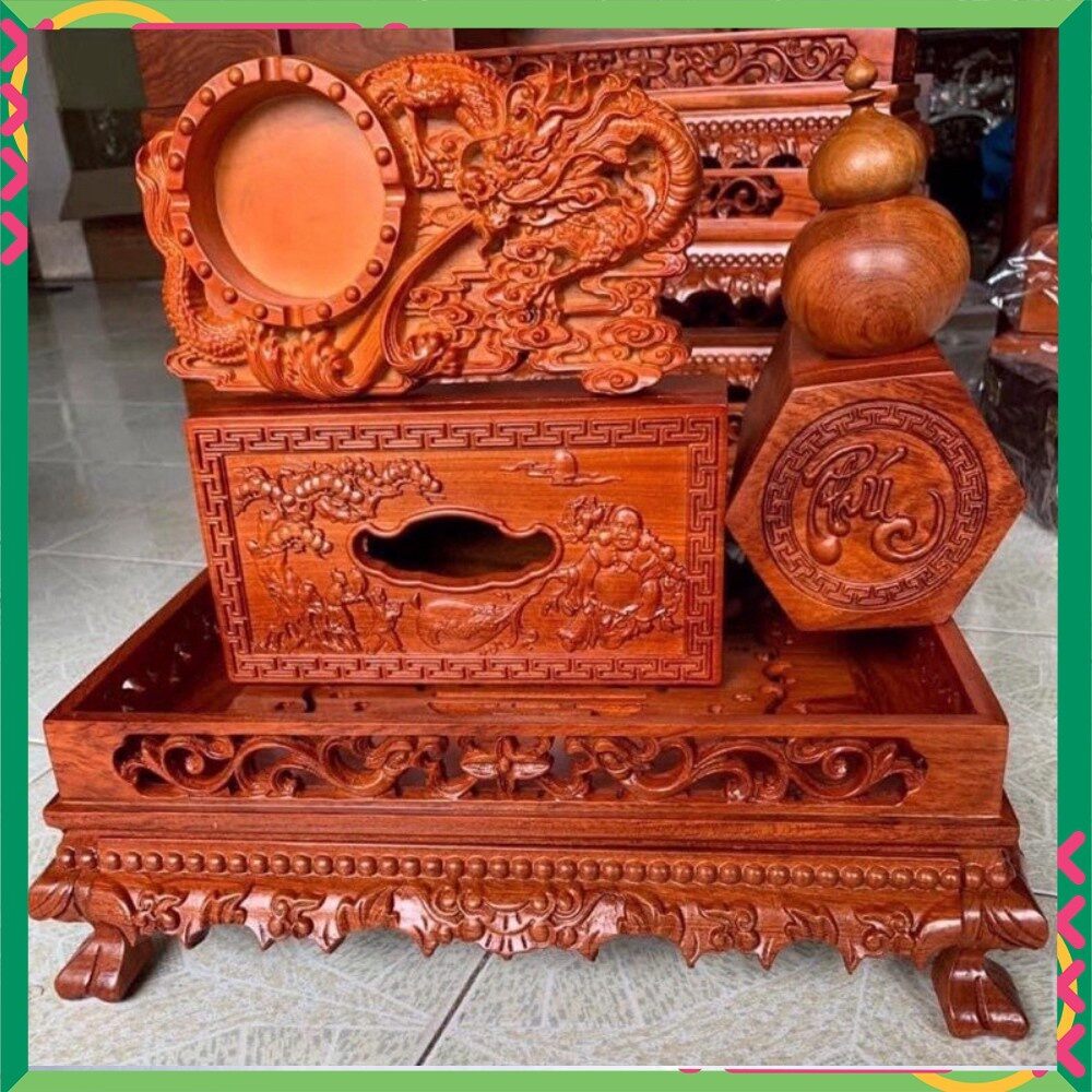 Combo 4 Món Gỗ Hương Giá Rẻ