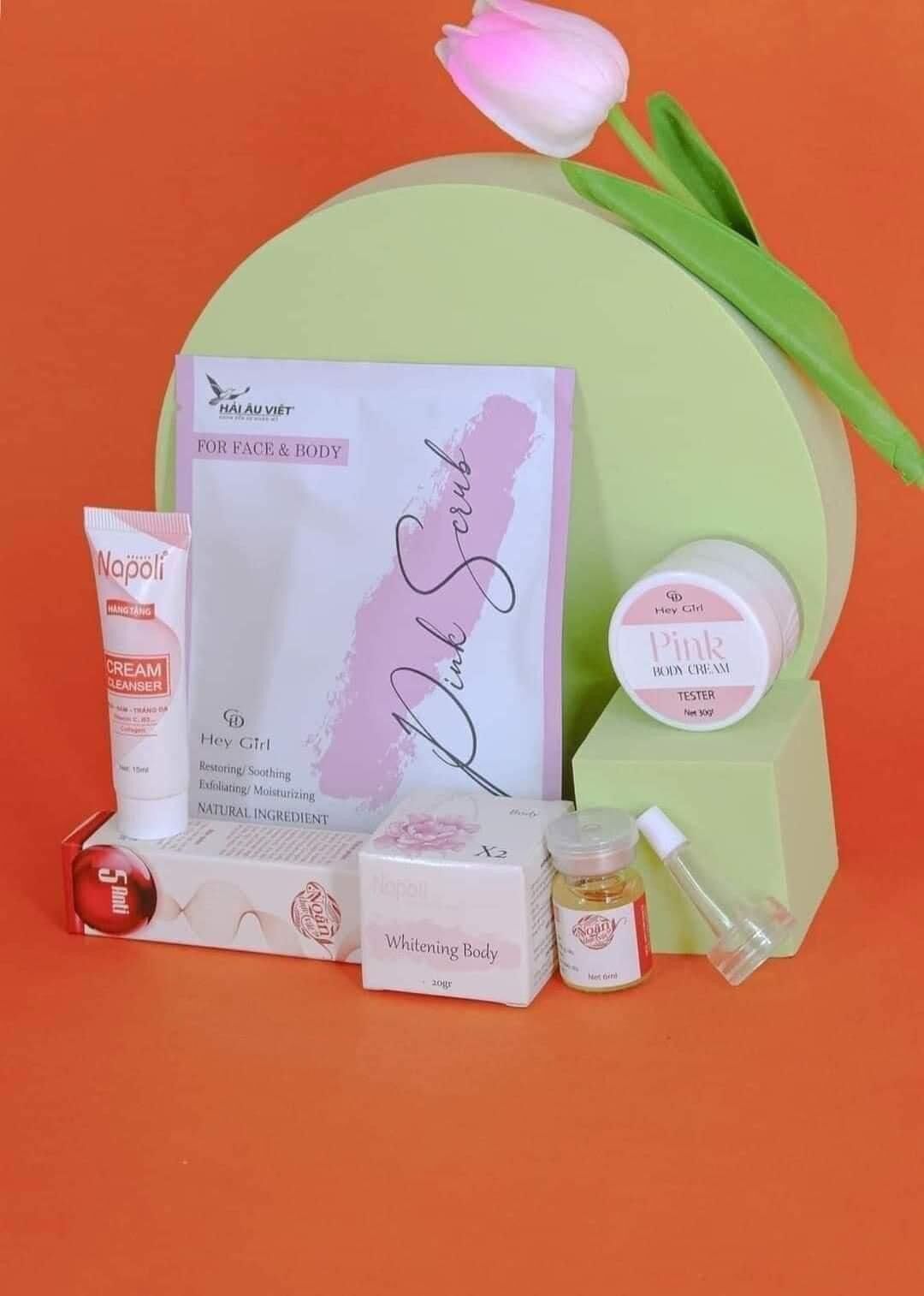 Tổng hợp mỹ phẩm Hải Âu Việt mẫu dùng thử