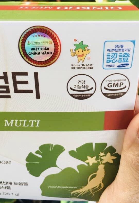 Bổ não Ginko Multi