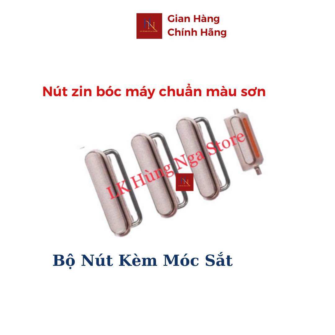 Bộ nút IP 6/6plus/6S/6Splus/7G/7Plus/8G/8Plus Zin bóc máy