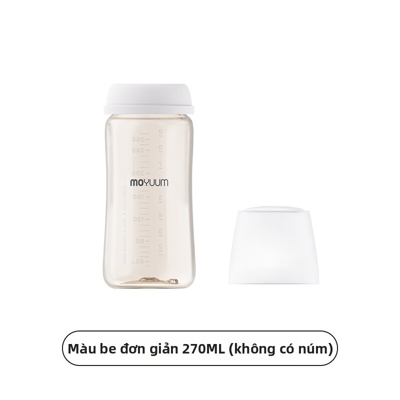 Moyuum | Chai Sữa Cho Bé Chống Va Đập Chống Nóng Chống Tiếng Rít PPSU