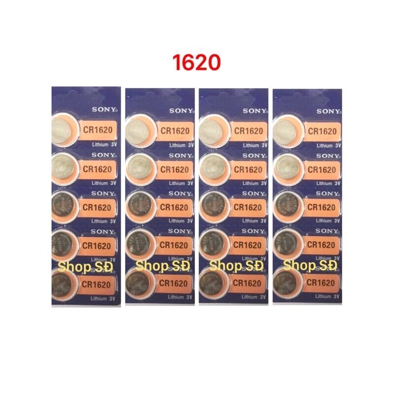 Pin nút 1620 - 5 viên