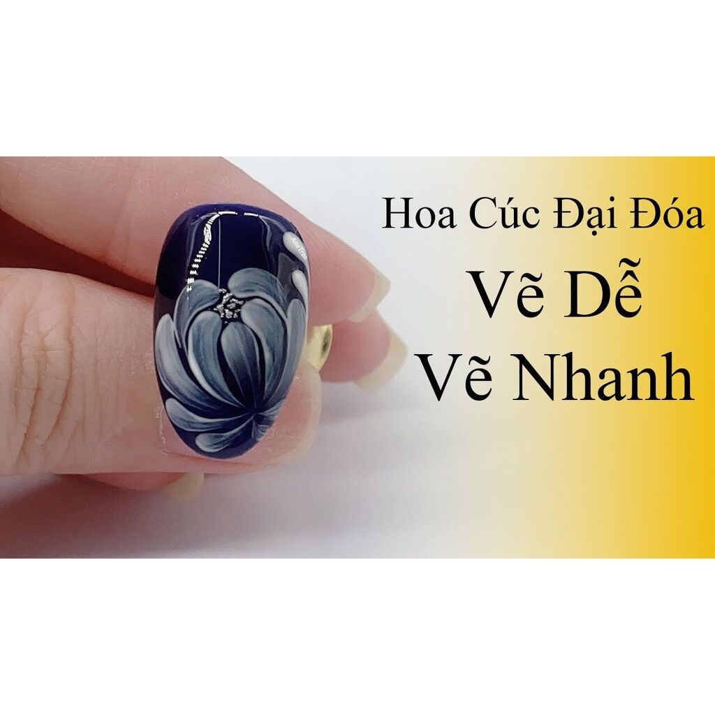 Cọ Vẽ Hoa Cúc, Cọ Bản Tròn Fol số 2