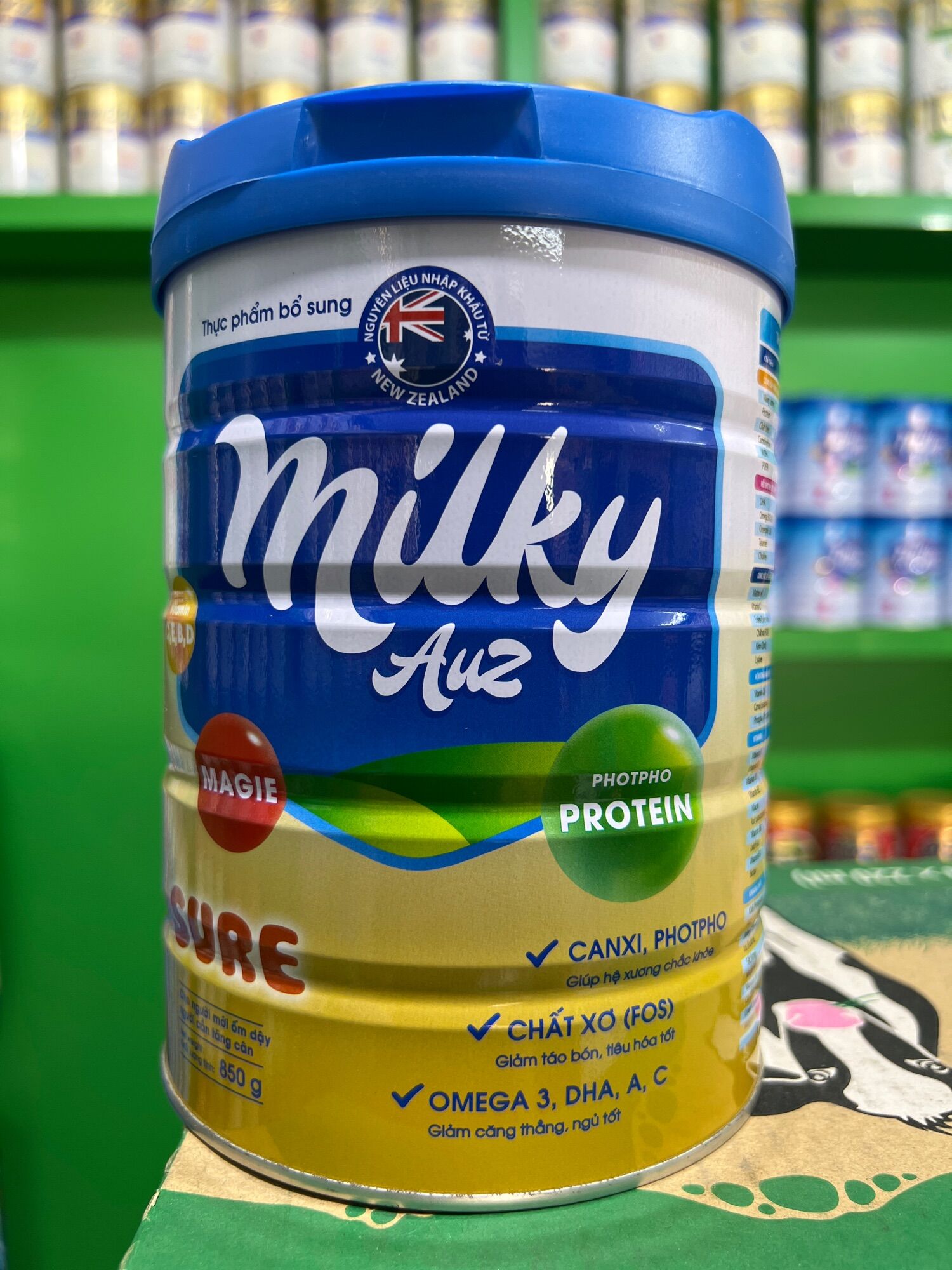 Sữa Milky AuZ Sure 850g