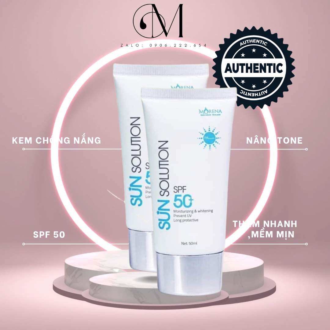 Kem chống nắng huyền phi morena kem chống nắng chỉ số chống nắng cao spf50+ pa+++ 𝐂𝐇ố𝐍𝐆 𝐋ã𝐎 𝐇ó𝐀