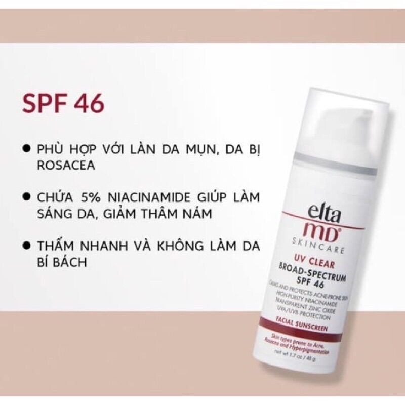 [Sample 2g] Kem Chống Nắng ELTA MD (SPF41 - SPF46)