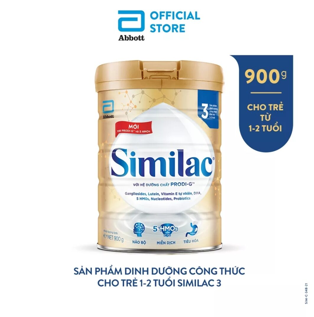Sữa Similac 5G Số 3 - Sản Phẩm Dinh Dưỡng Dành Cho Trẻ Từ 1 đến 2 tuổi.