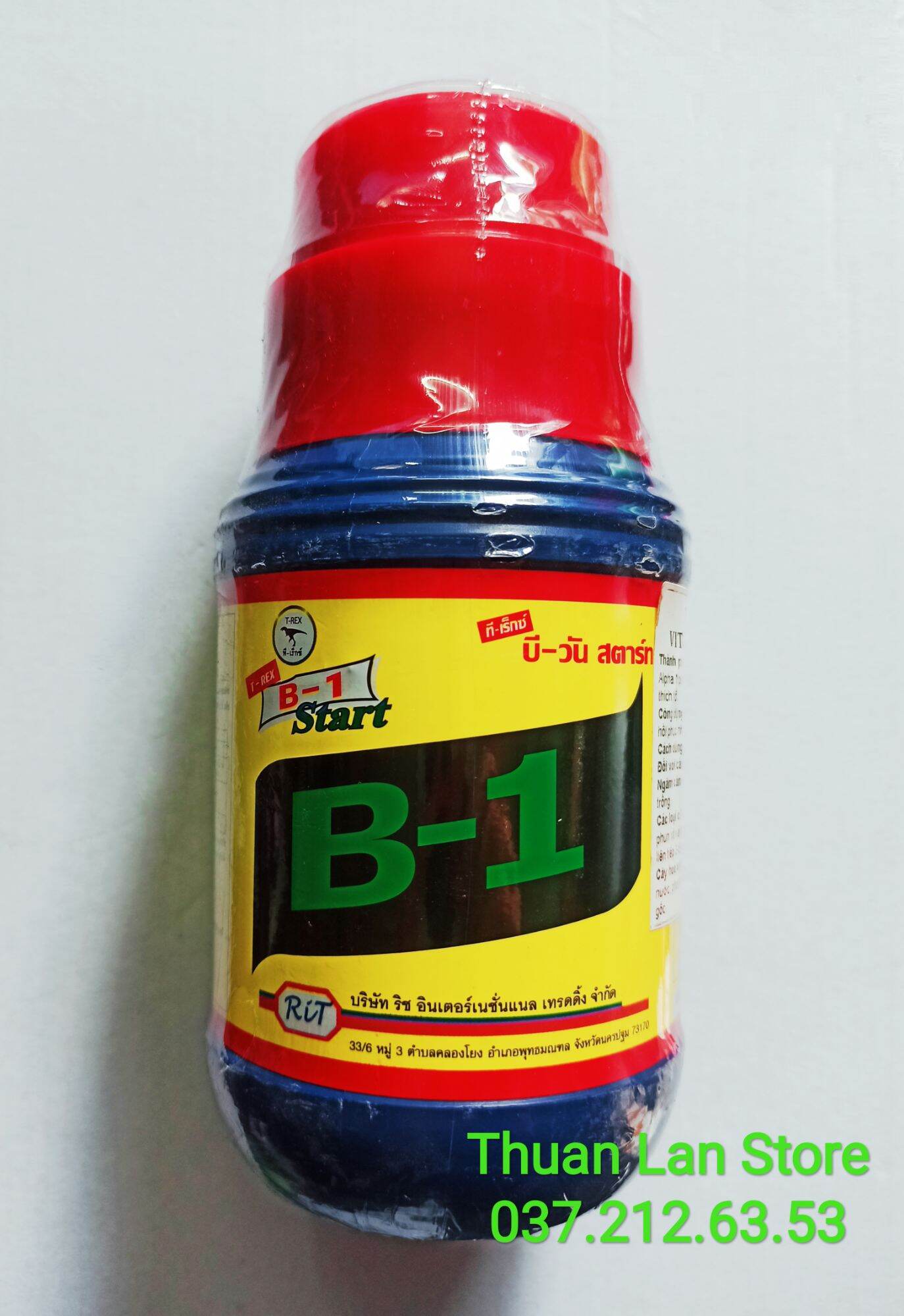 Chai 500ml vitamin b1 thái kích rễ dùng cho lan, cây cảnh