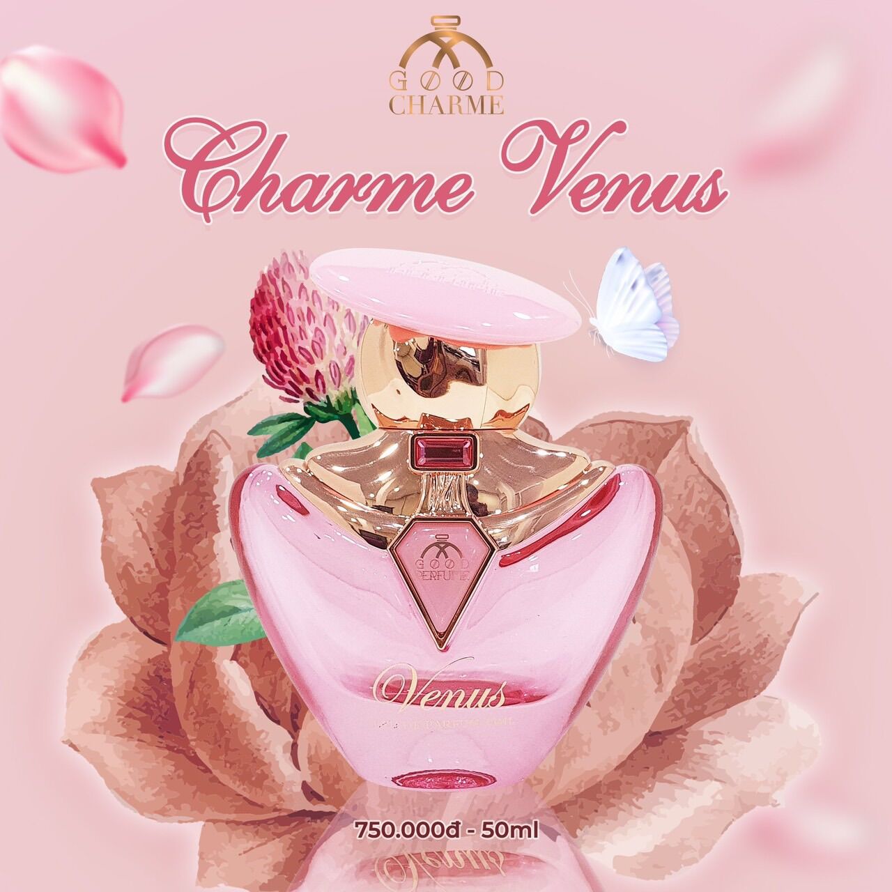 Nước hoa nữ Venus 50ml ( mẫu mới good cham ) cào mã npp