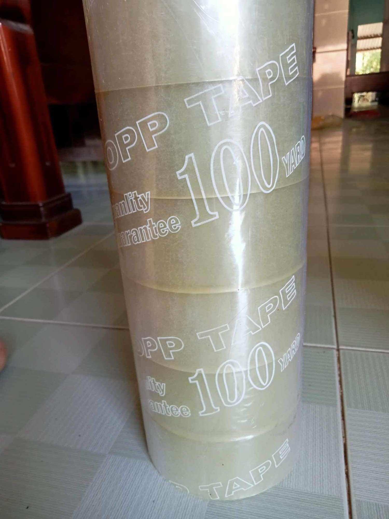 [HÀNG CHẤT LƯỢNG] Băng Keo Dán Thùng Hàng 5F x 100Y