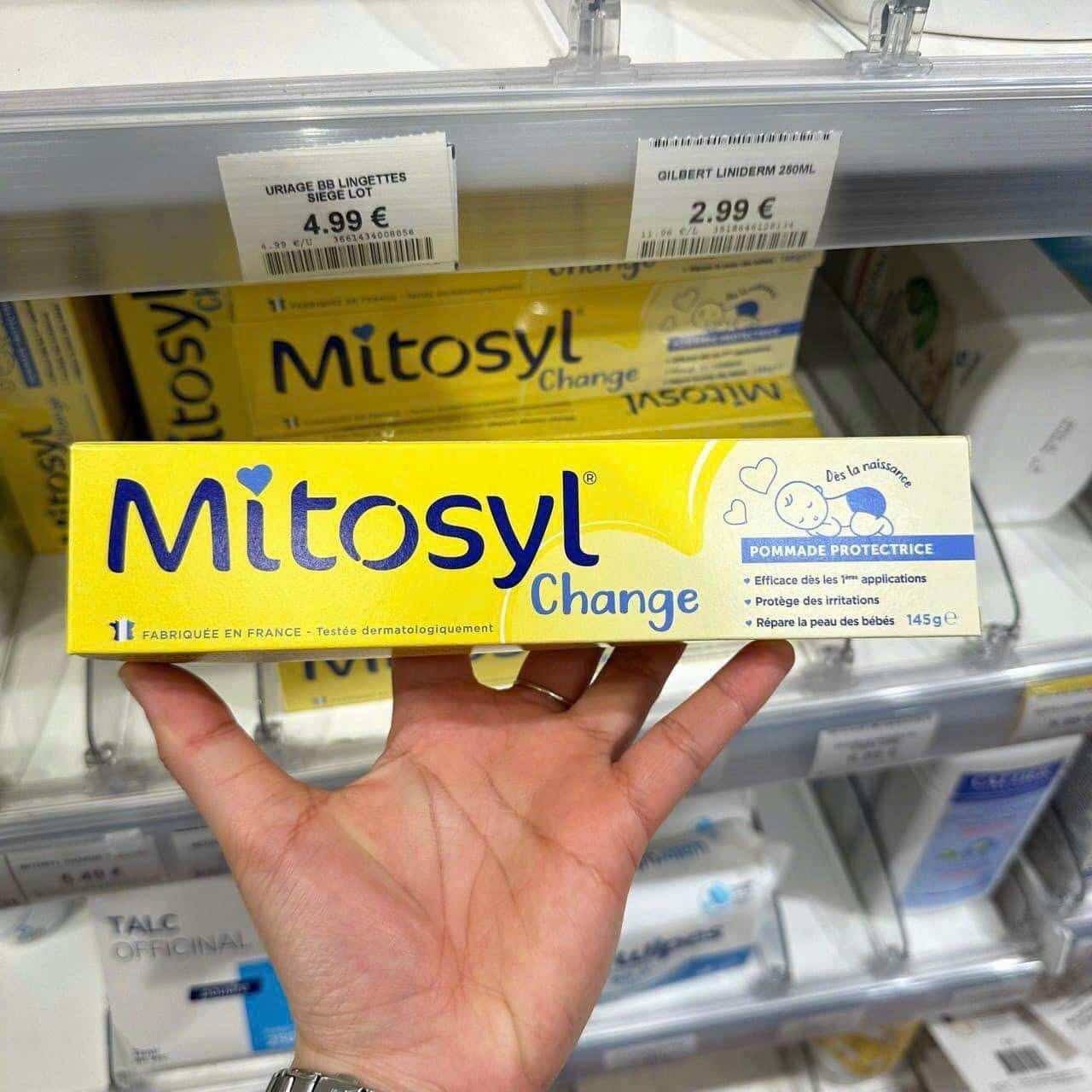 Kem phỏng, liền sẹo, mờ vết thâm Mitosyl 145g , hàng Pháp