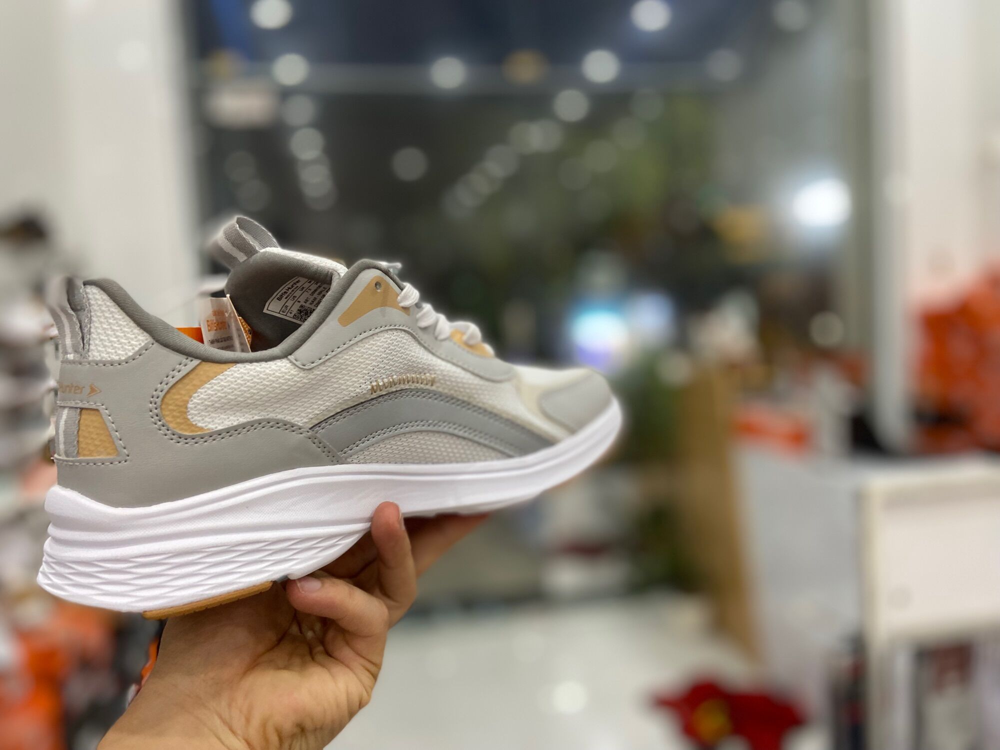 Giày Thể Thao Nam Biti's Hunter Core 3D-Airmesh Grey DSMH08700XAL (Xám)