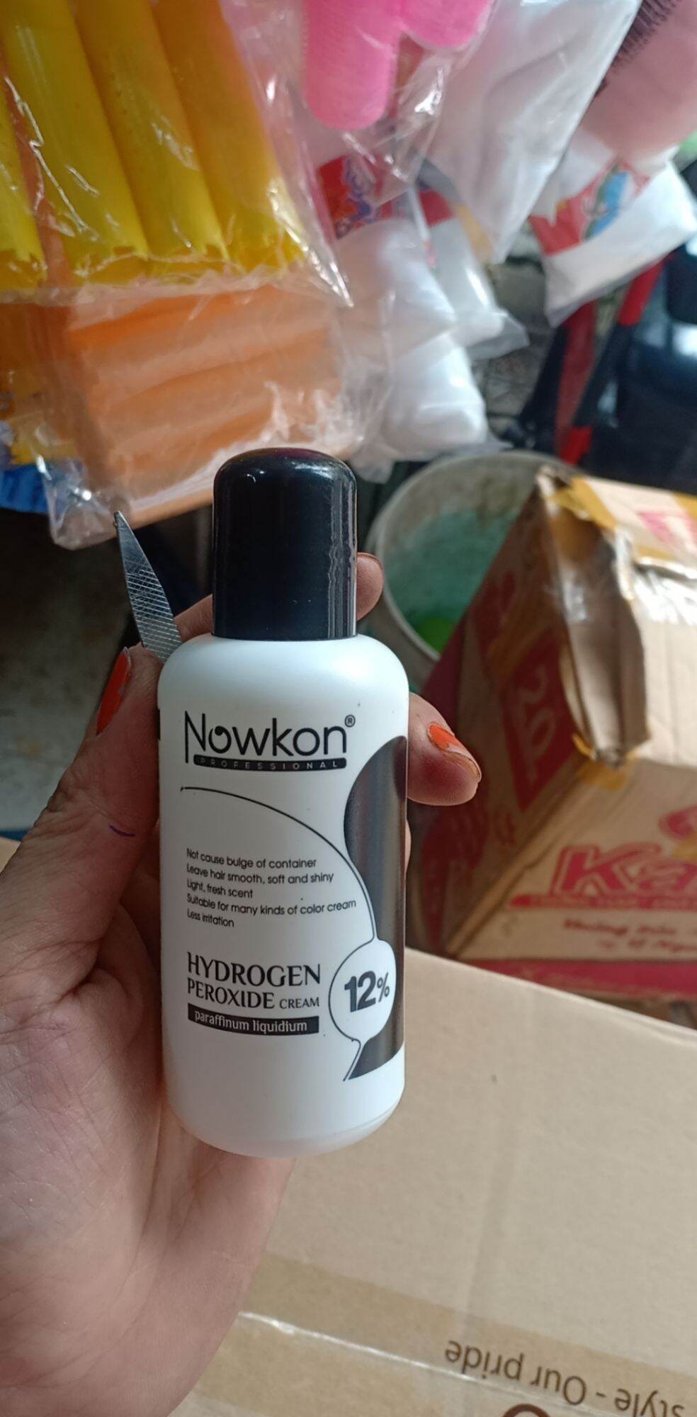 Oxi trợ nhuộm chai nhỏ