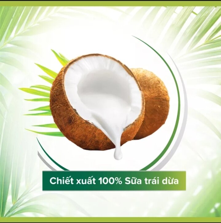 Dầu gội + xả palmolive sữa dừa 600ml