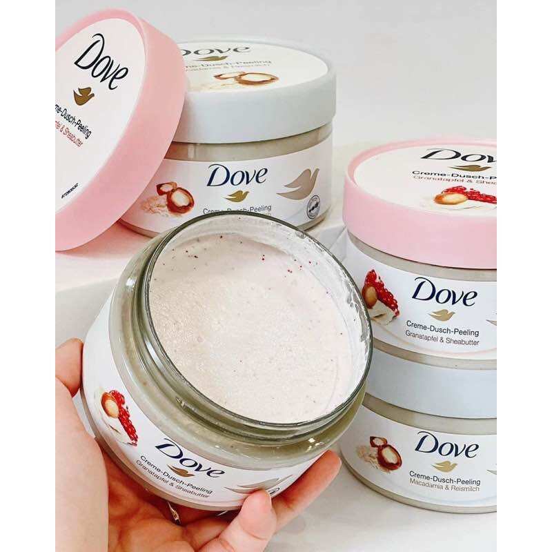 Tẩy Da Chết Body Dove 225ml (Bản Đức)