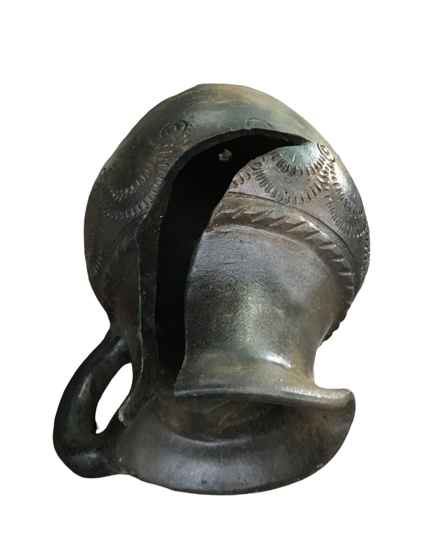 Chậu xẻ trồng sen đá