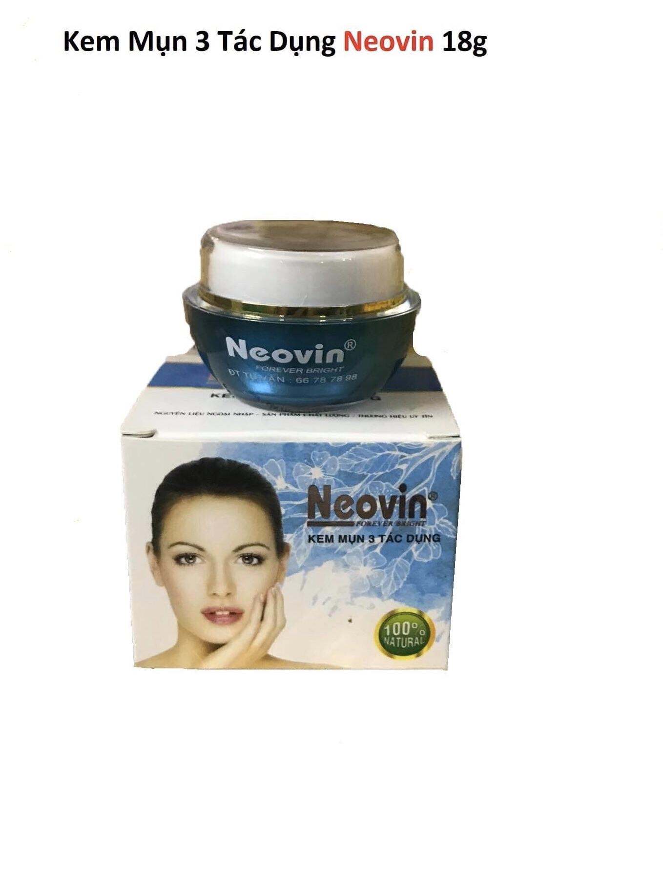Kem mụn 3 tác dụng Neovin 18g