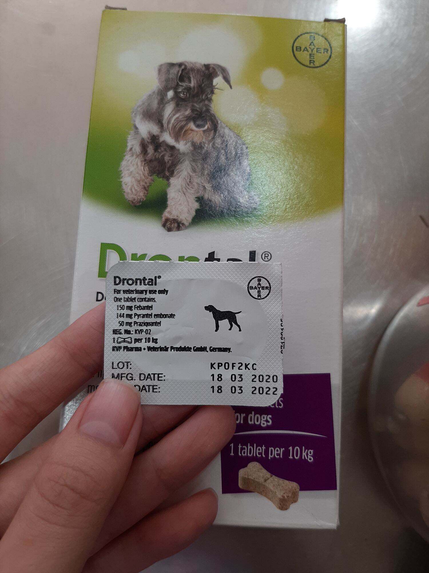 DRONTAL tẩy giun cho chó
