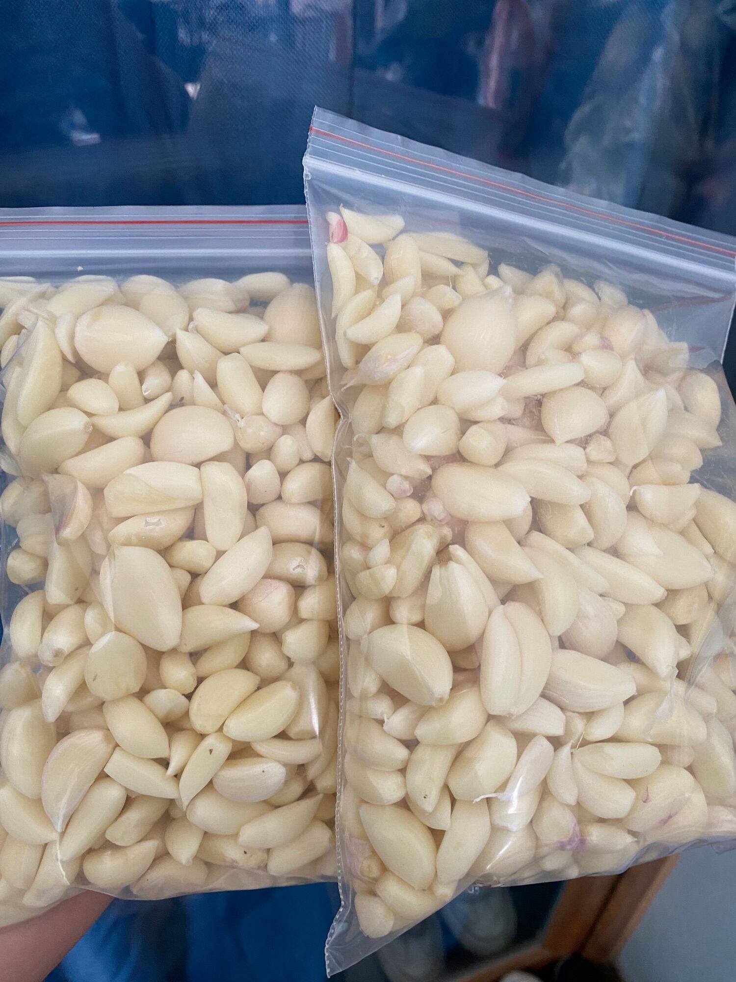 Tỏi bóc sẵn 0,5kg, tỏi ta