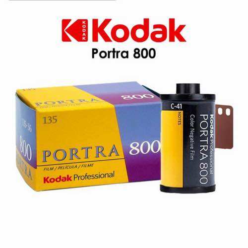 Film Kodak PORTRA 800 36exp date 09/2025 film 35mm