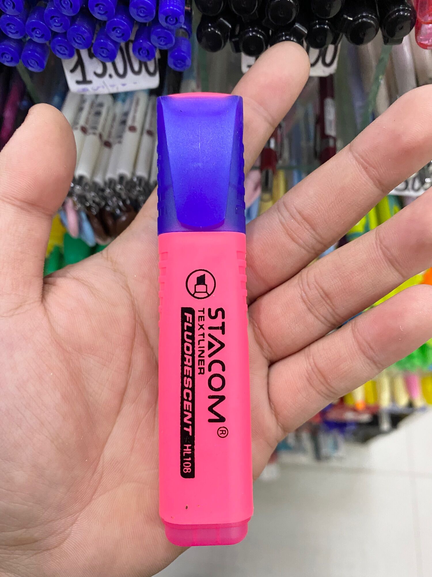 Bút dạ quang(nhớ dòng) Stacom HL108(tùy chọn màu sắc, số lượng)-highlighter