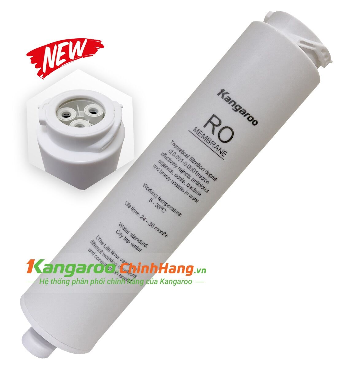 Lõi lọc nước số 4 màng ro , lõi lọc nước ro máy lọc nước kg100hu, kg100hu+, kg100med, kg100eed, kg123hq
