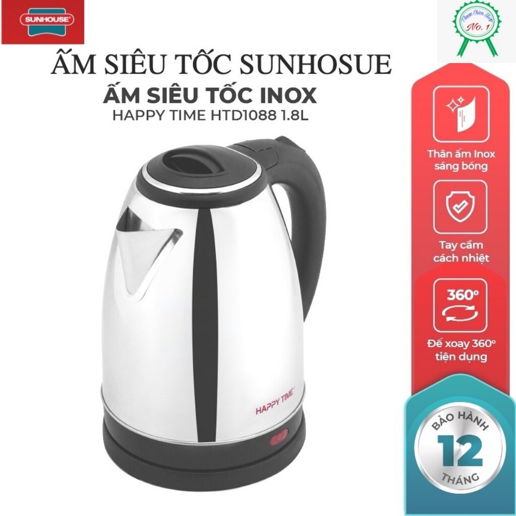 ẤM ĐUN SIÊU TỐC SUNHOUSE