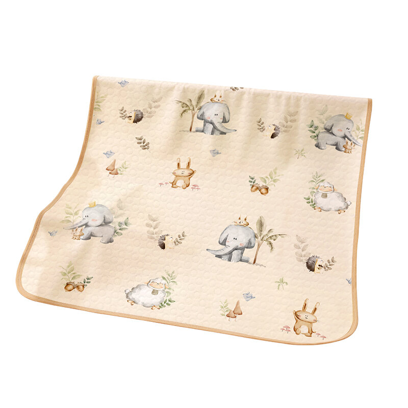 TONGKUI | Đệm Lót Bông Cotton Chống Thấm Thoáng Khí Giặt Được Kích Thước Lớn