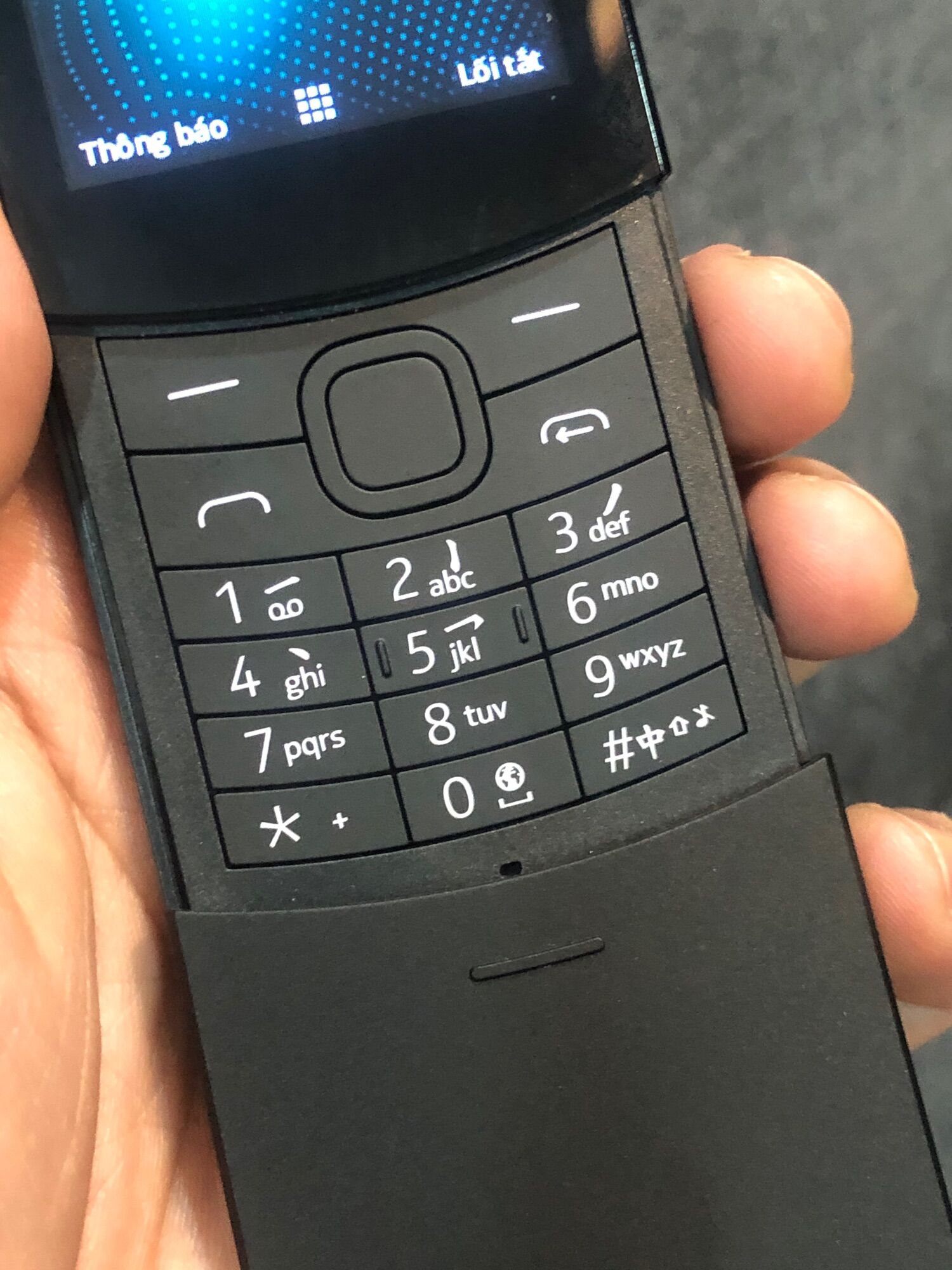 Nokia 8110 Black 2 sim 4G Zin Chính Hãng