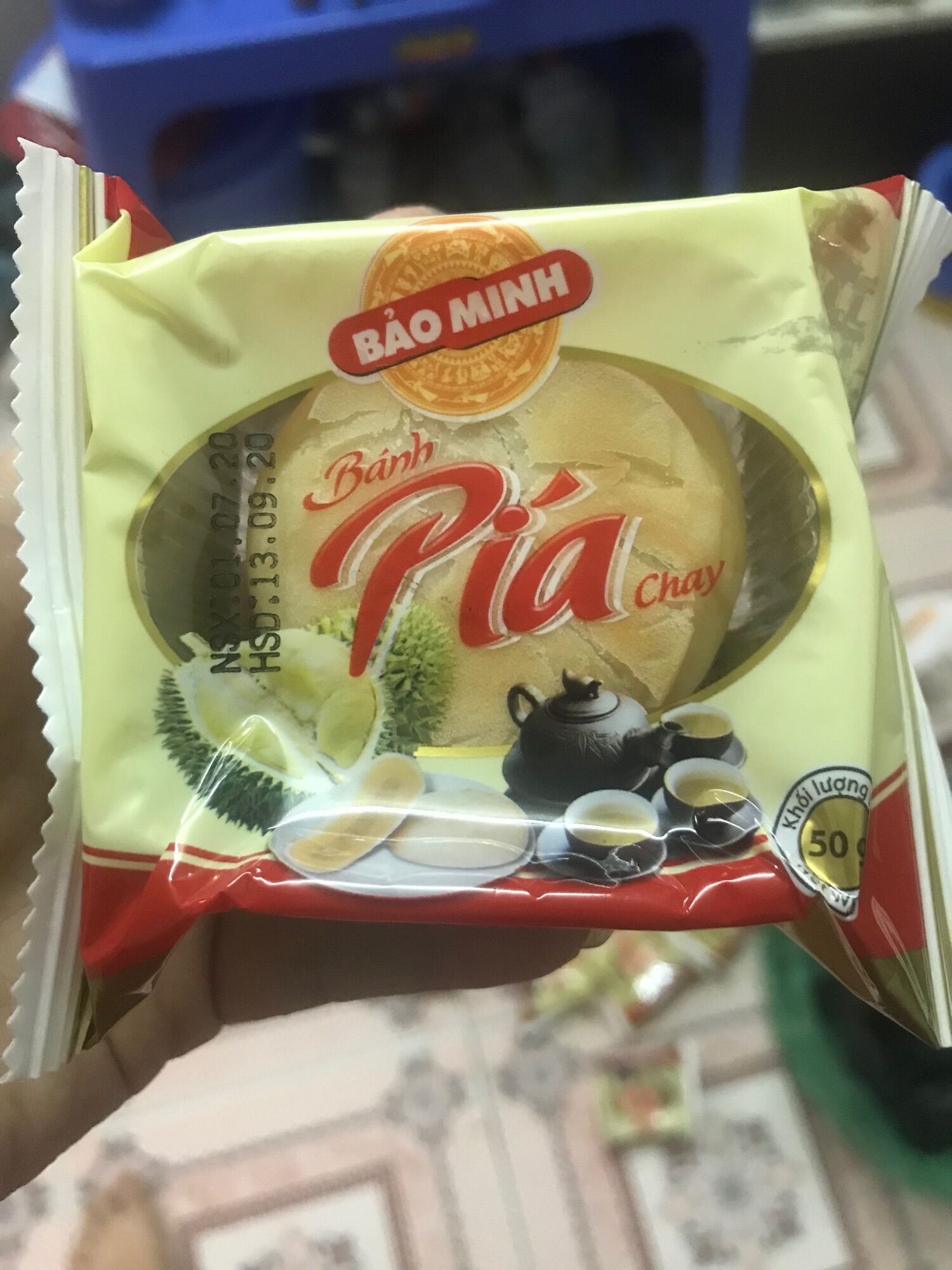 Bánh pía sầu riêng bảo minh