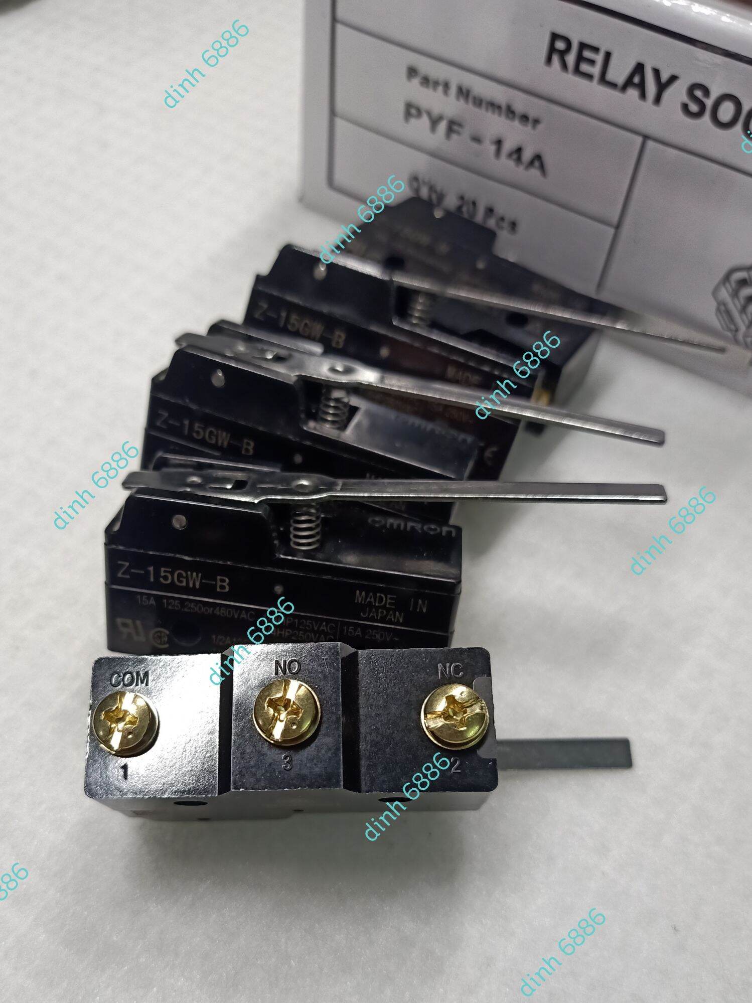 Công tắc hành trình Omron Z-15GW-B