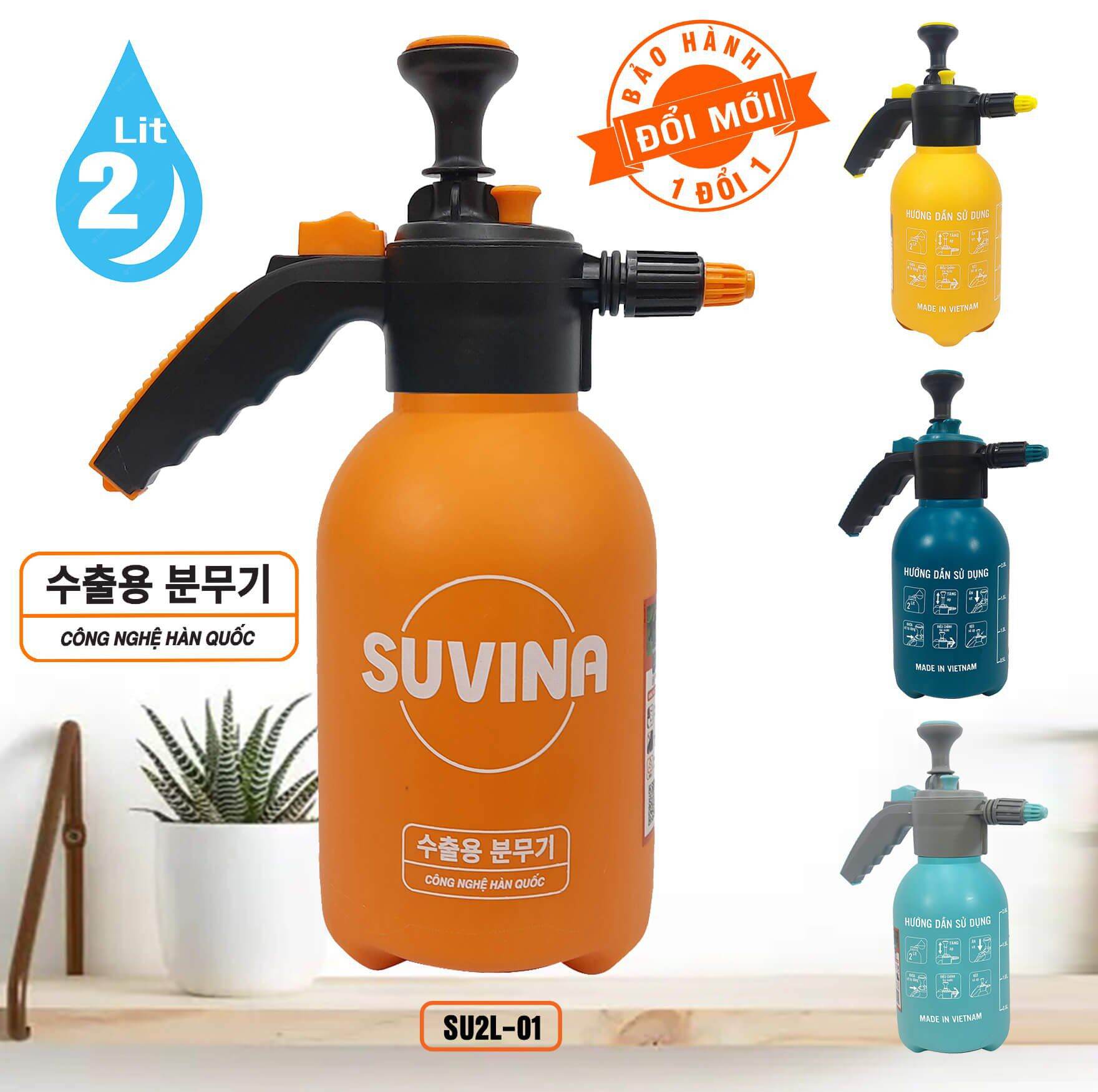 Bình xịt tưới cây Suvina 2L