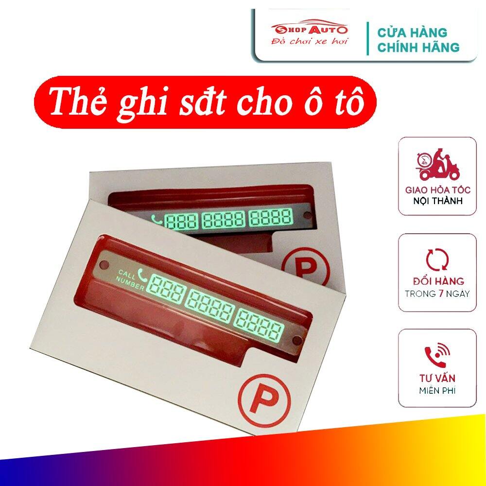 Thẻ ghi số điện thoại trên ô tô, thẻ ghi số điện thoại dán kính ô tô phát quang sáng rõ ban đêm, bảng ghi số điện thoại trên ô tô