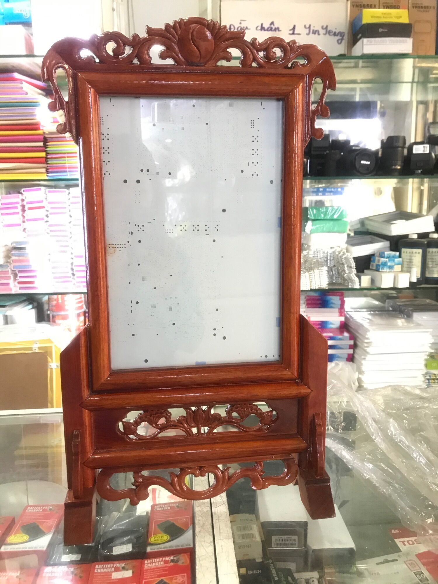 Khung hình thờ cao cấp,gỗ hương