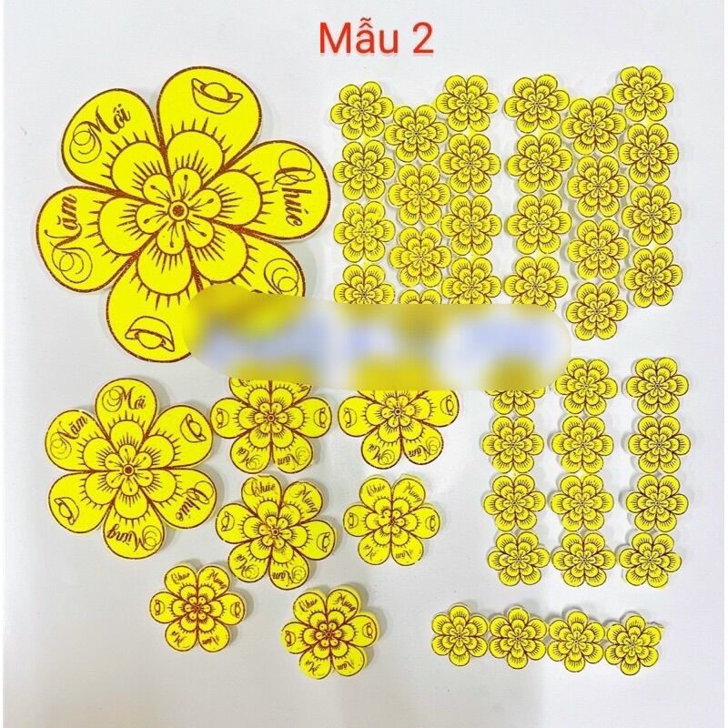 Hoa Mai Xốp Trang Trí Tết