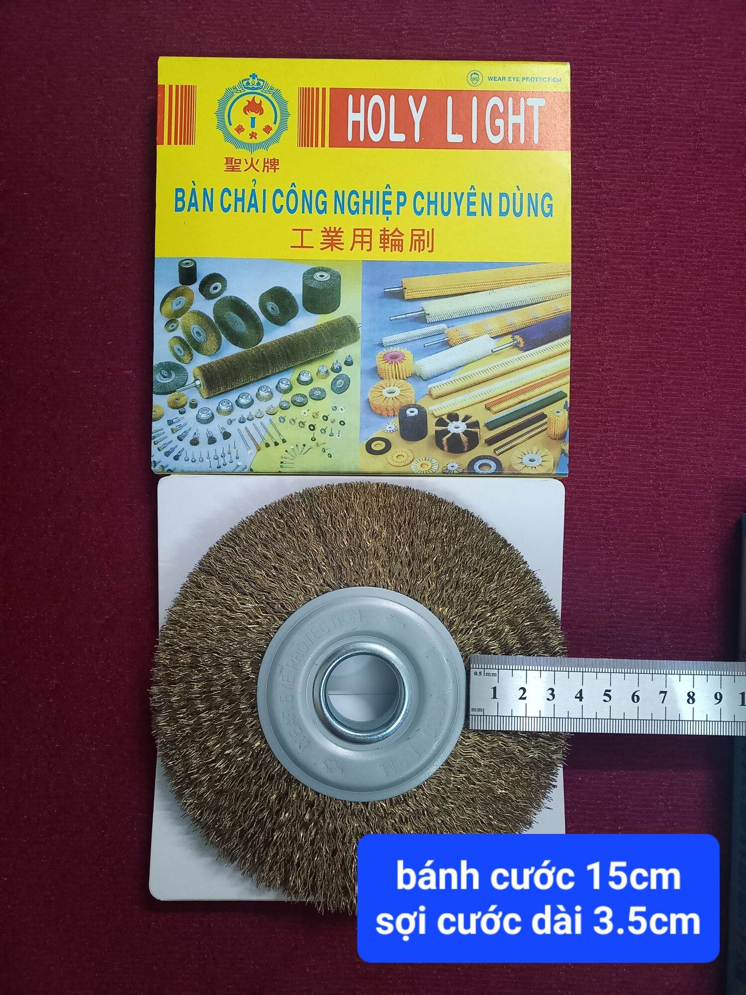 bánh cước đánh gỉ sét HOLY LIGHT