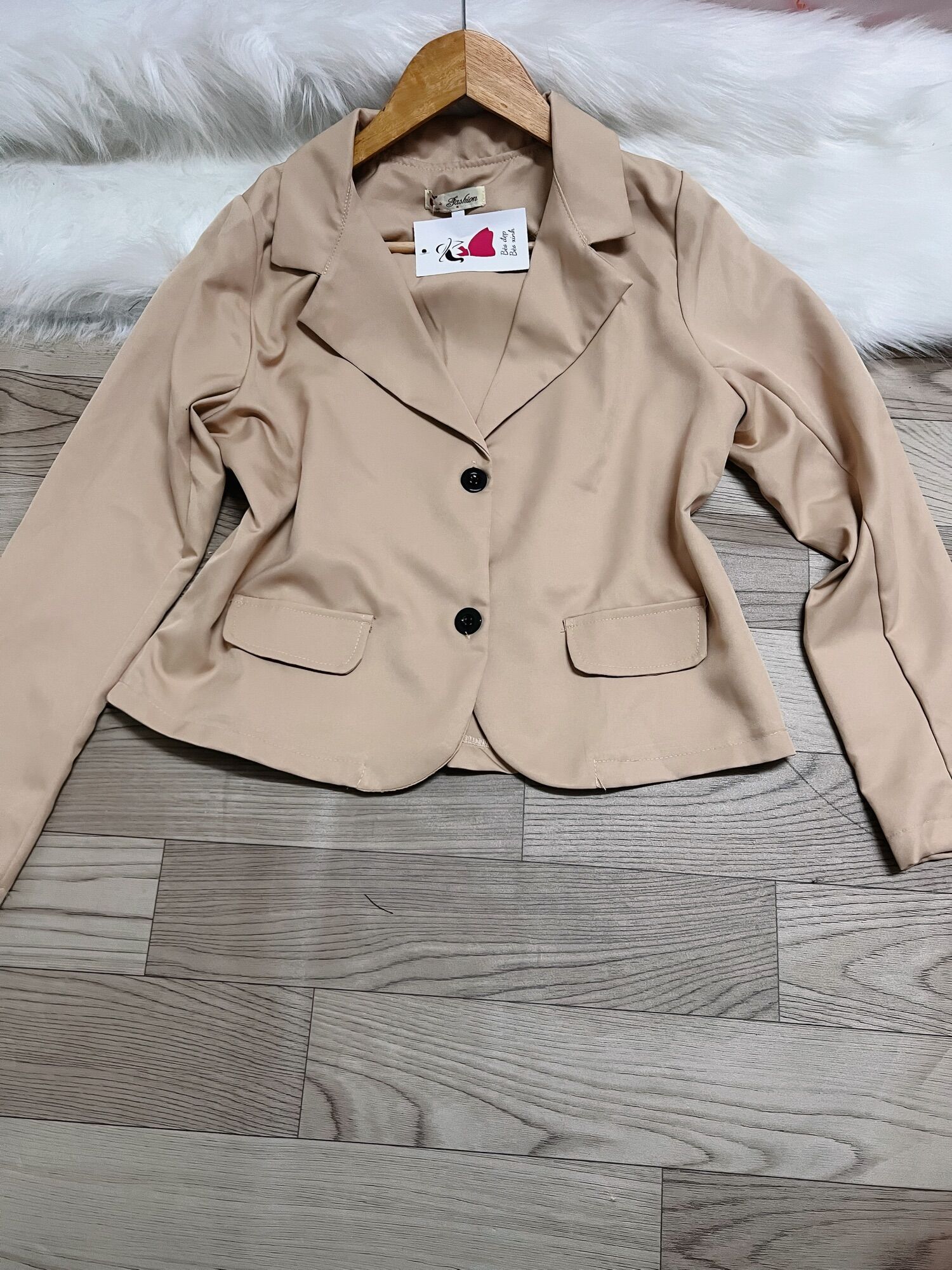 Áo Blazer dáng lững Bigsize 60kg đến 95kg